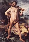 Hercules and Cacus by Hendrick Goltzius